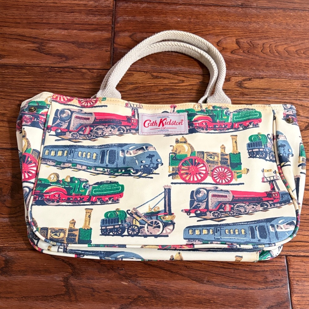 Cath Kidston Vintage Train Print Bag